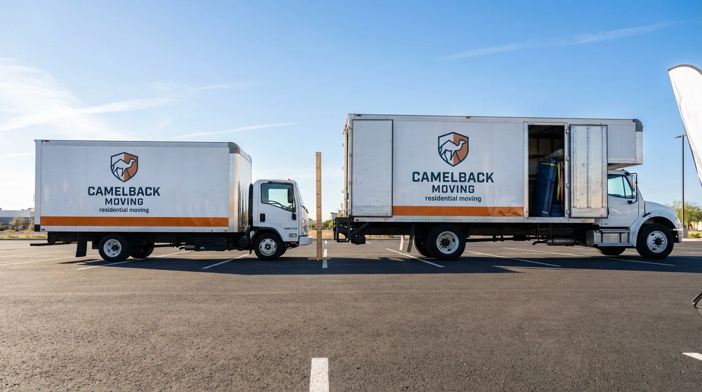 Moving truck size capacity guide in Old Westbury